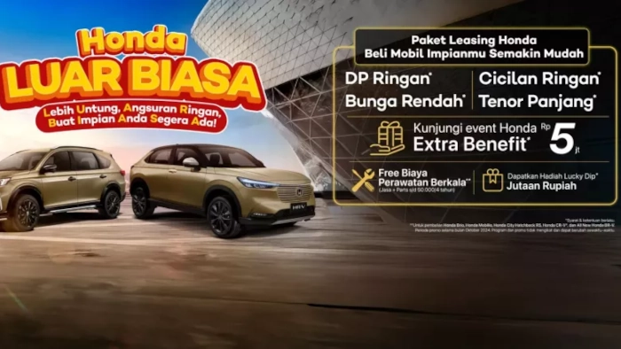 Didukung oleh Program Penjualan dan Berbagai Aktivitas, Honda Catat Kenaikan Penjualan di Bulan Oktober 2024